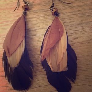 BOGO Feather earrings